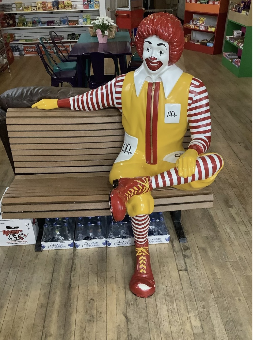 ronald mcdonald bench for sale - B